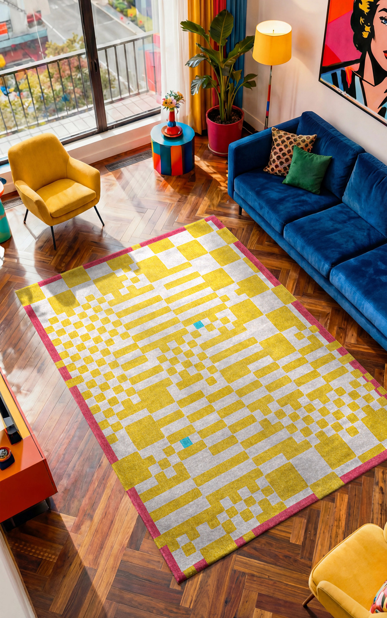 Tapete Chess Cupcake