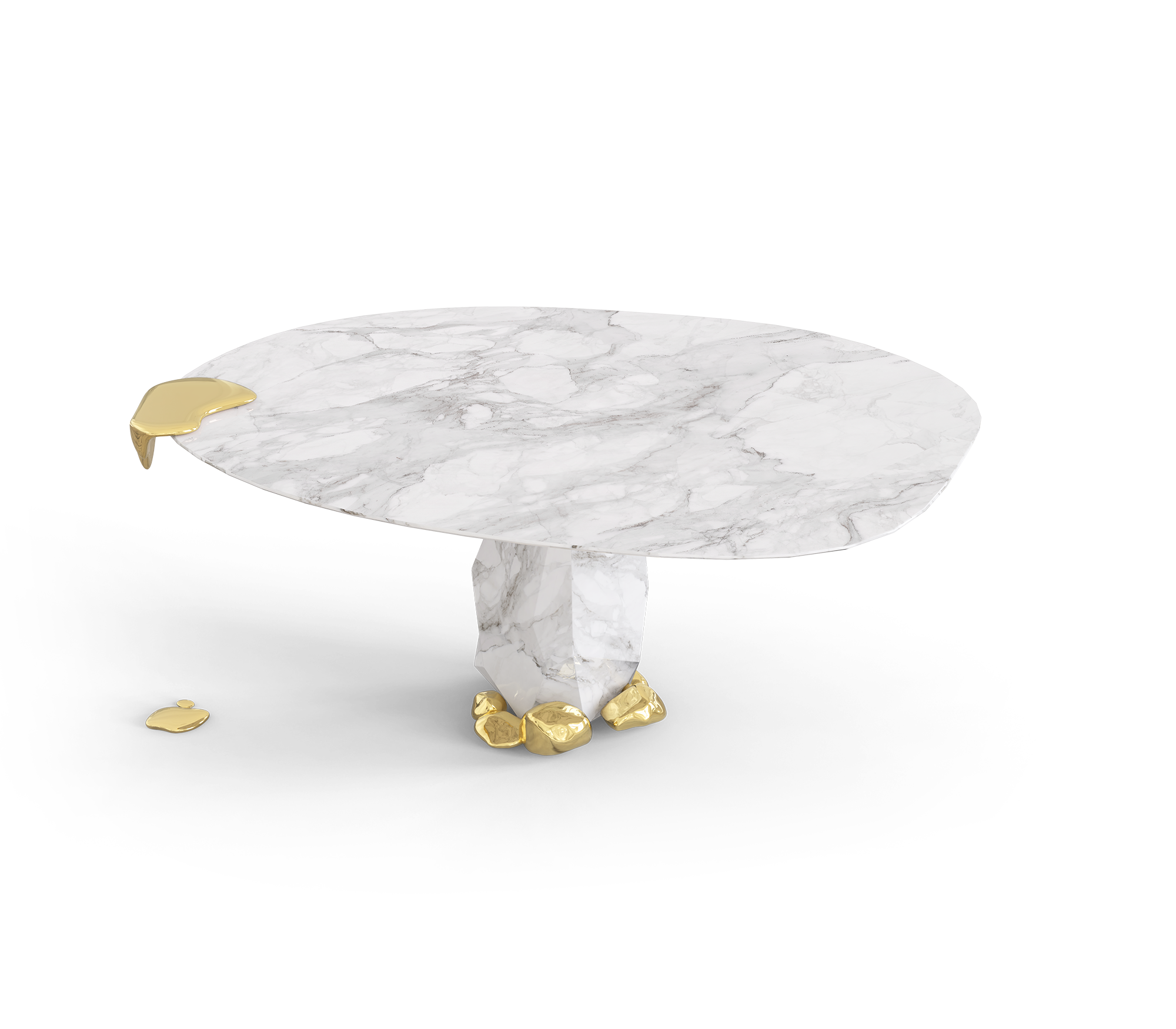 Mesa de Jantar Diamante de Luxo