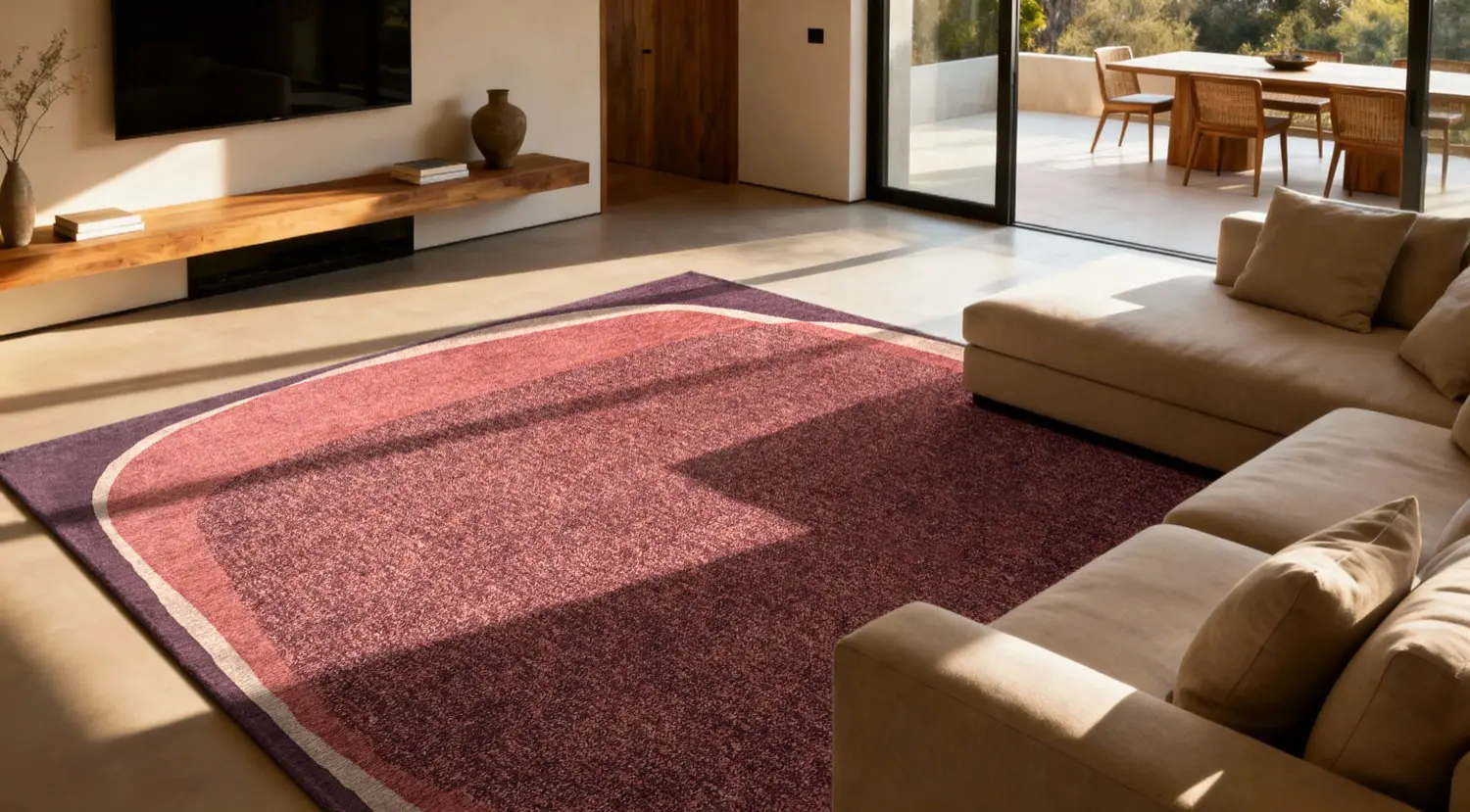 Tapete Marble Rosewood