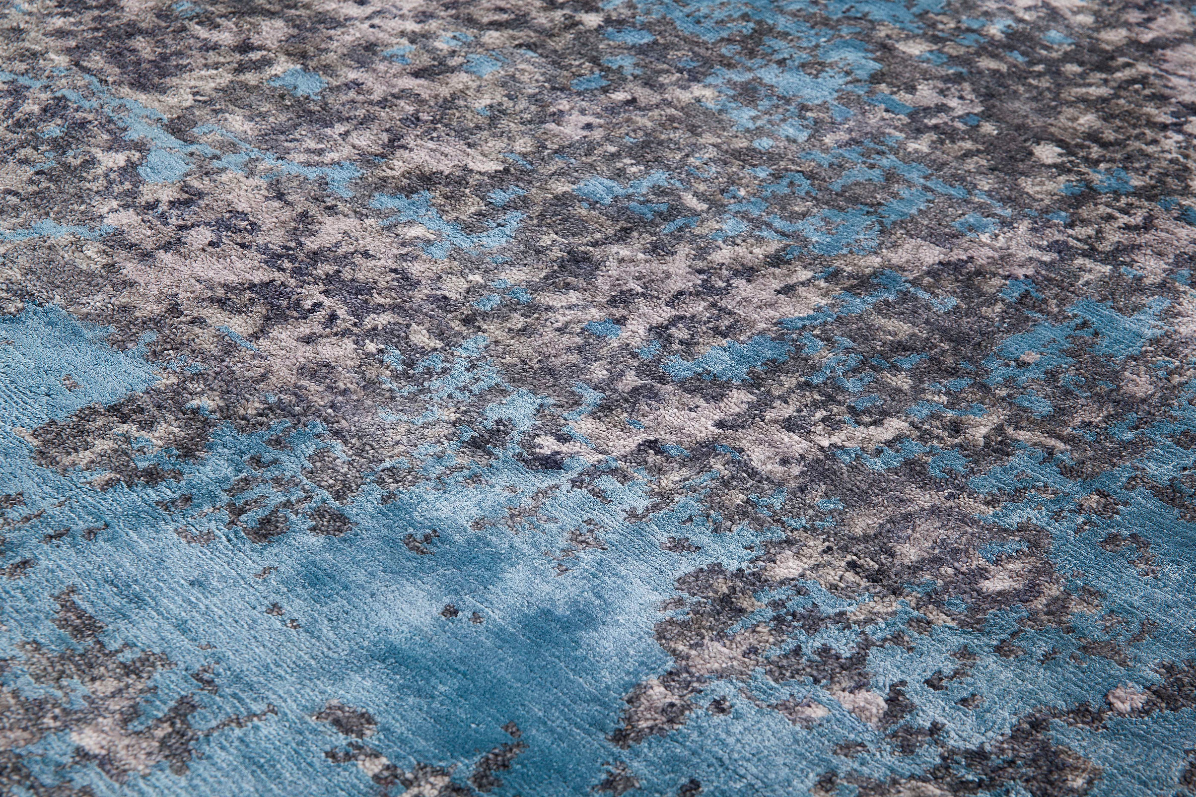 Tapete Feito à Mão Abstracto