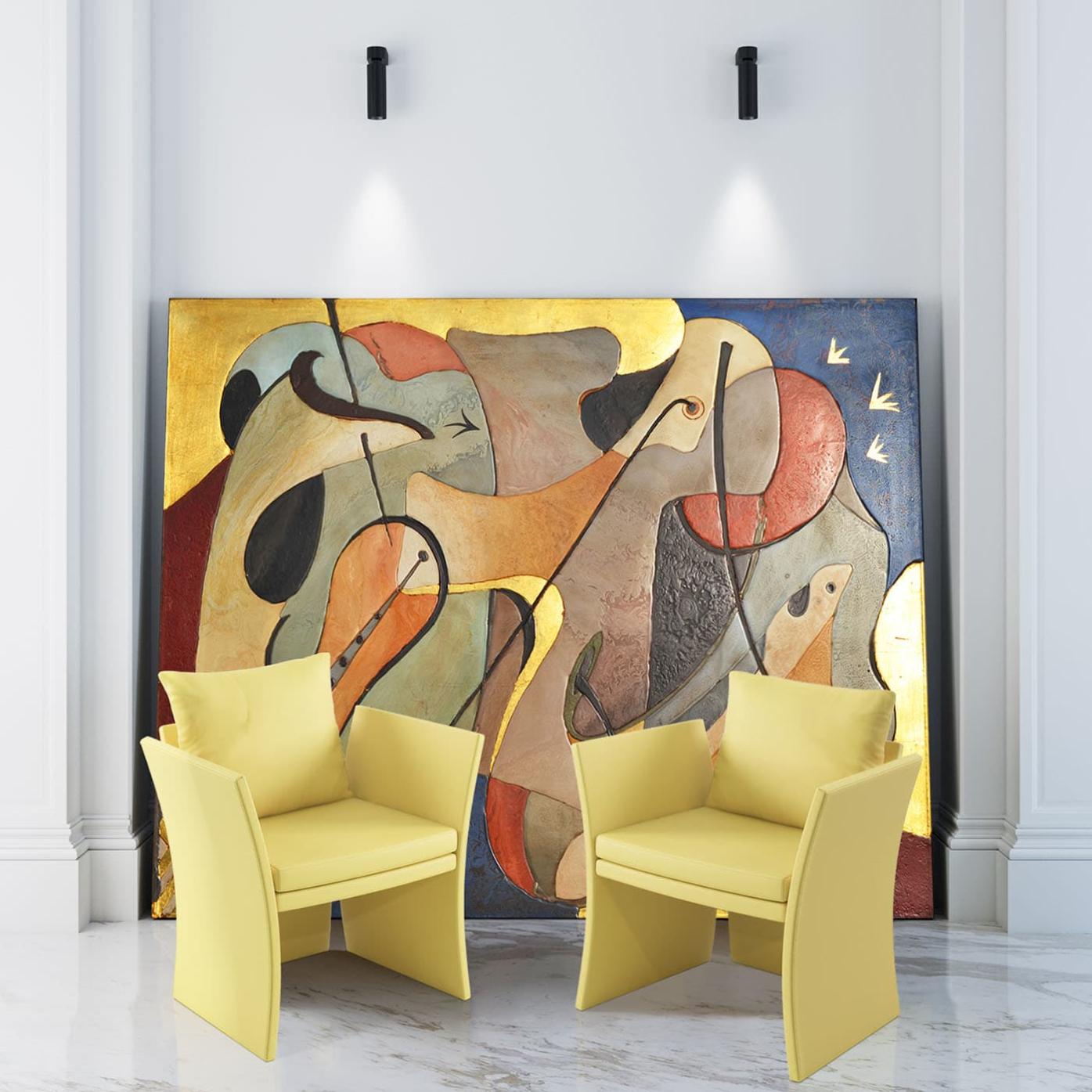 Painel Decorativo de Parede Vibrazioni
