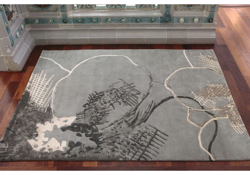 Tapete de Design Tibetano Anodado à Mão Anny | Tamanho: 300 × 400 cm