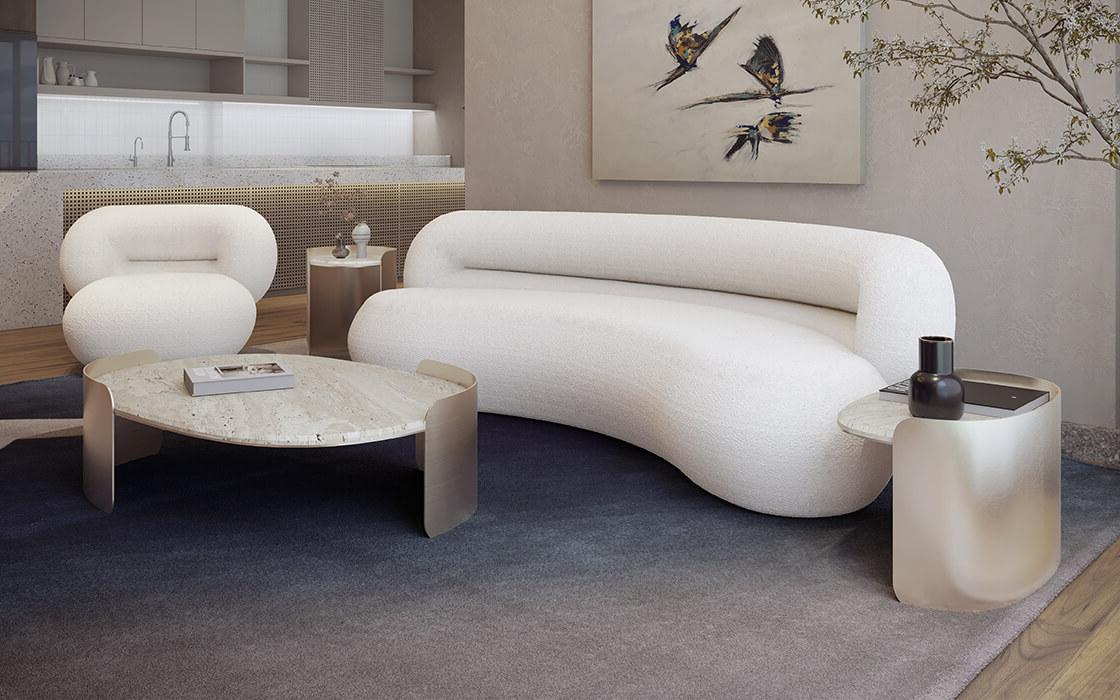 Mesa de Centro Franklin Scott - 1