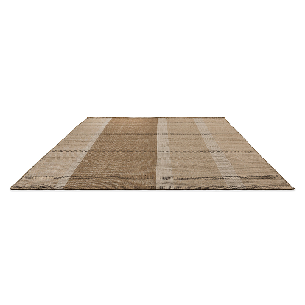Tapete Exterior Zona Cashew Block Stripe