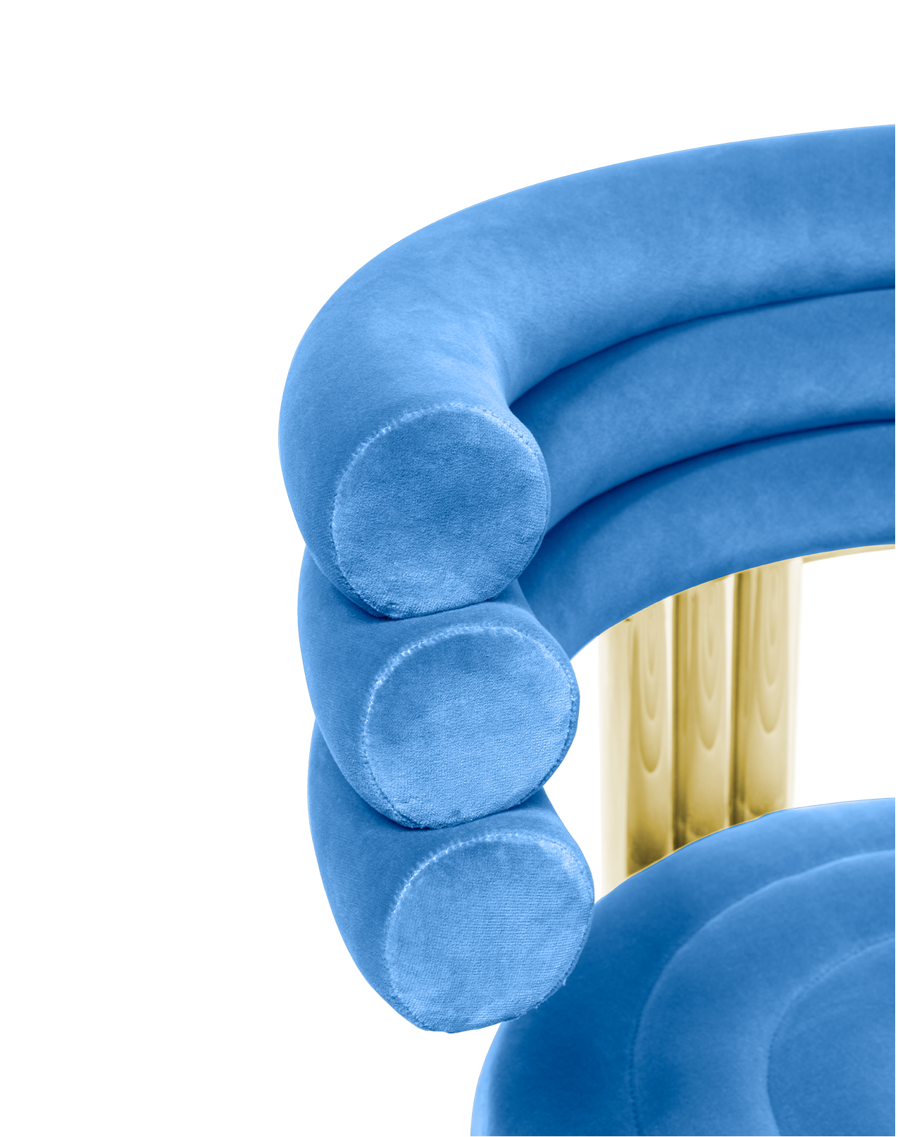 Cadeira de Jantar Kerr Azul