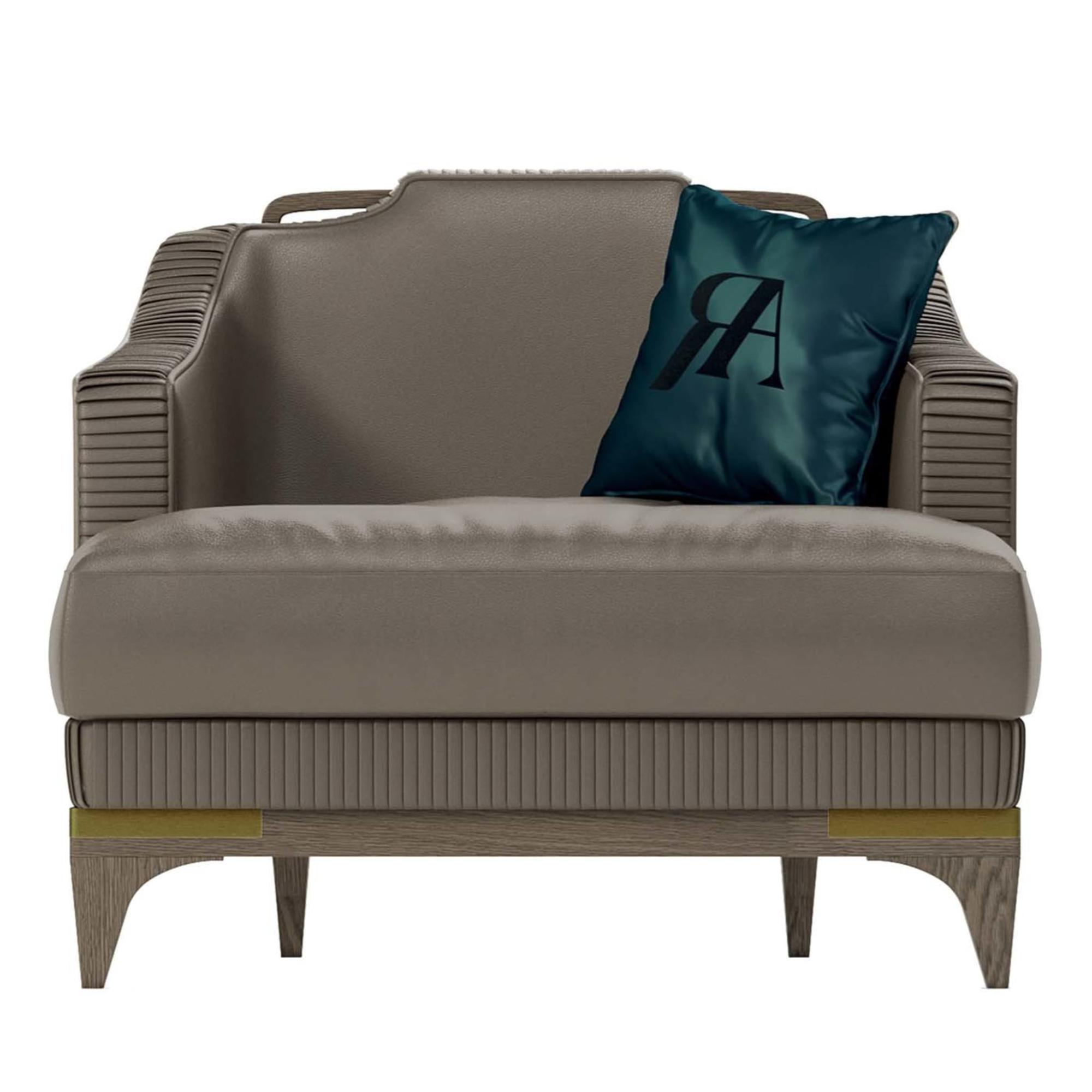 Poltrona Italiana em Pele