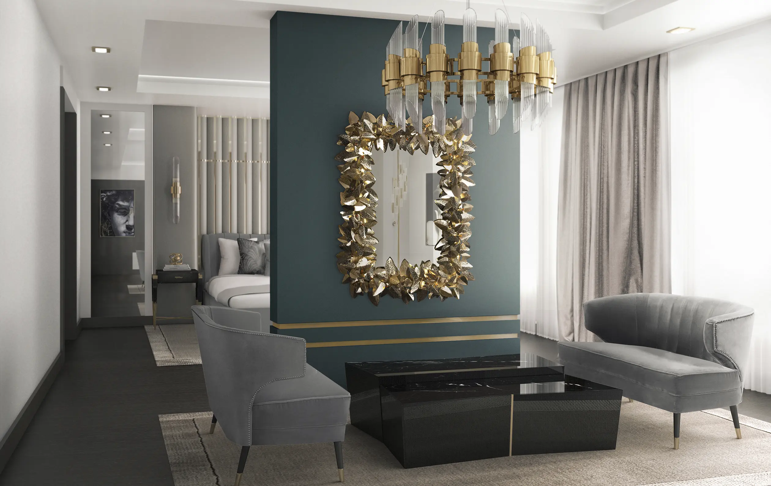 Mesa de Centro Horizon - 1