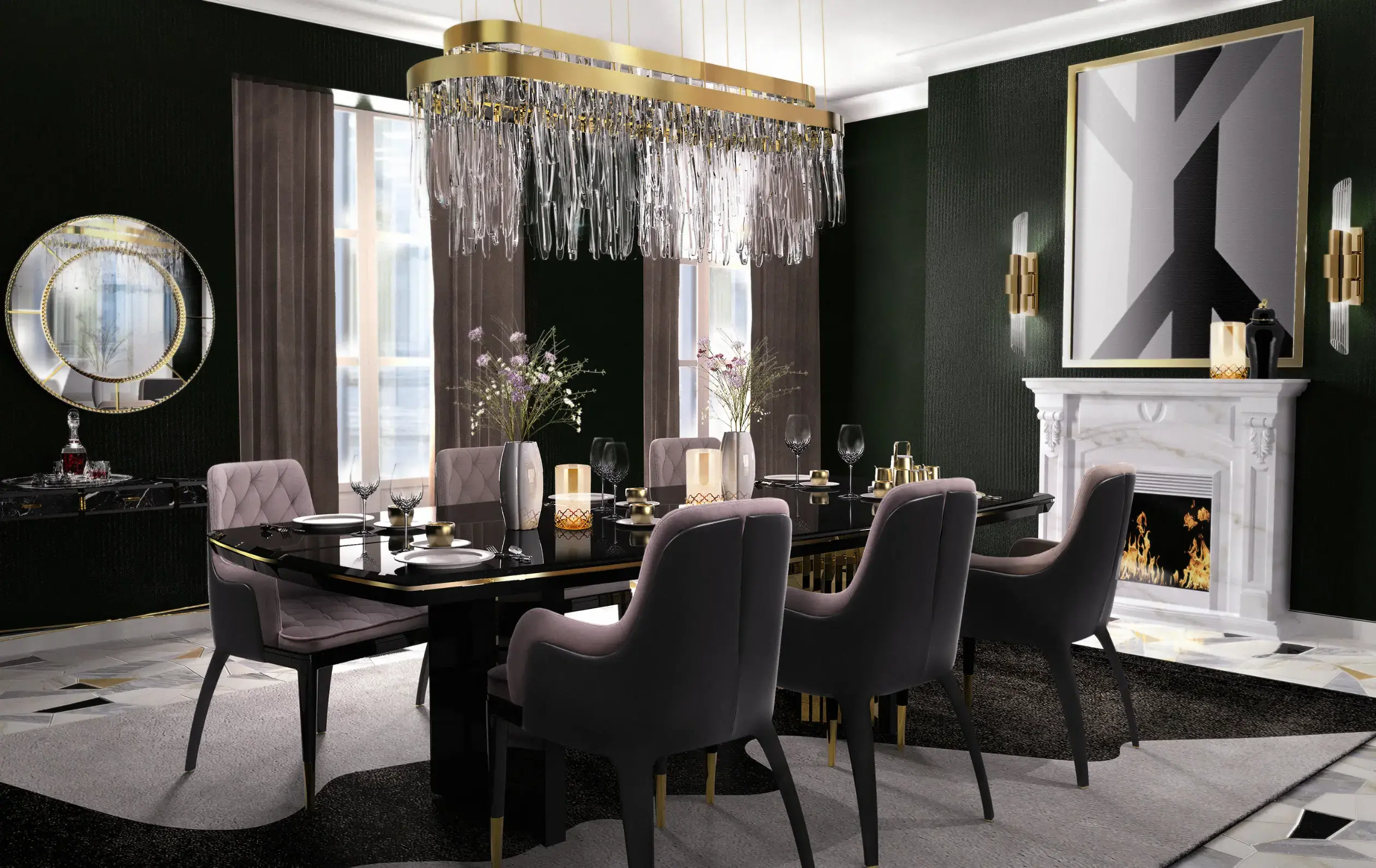 Candeeiro suspenso snooker torre - 5