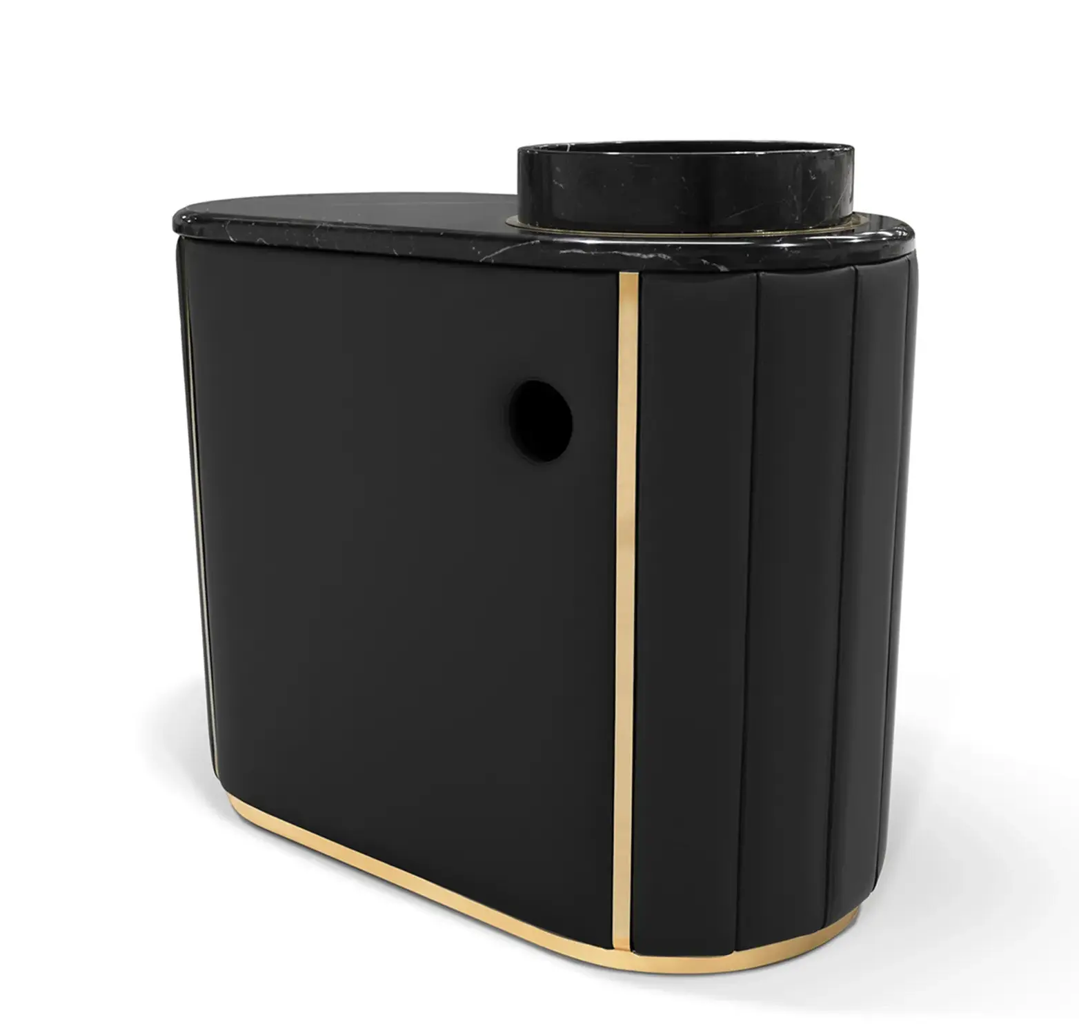 Móvel de casa de banho Majestic preto