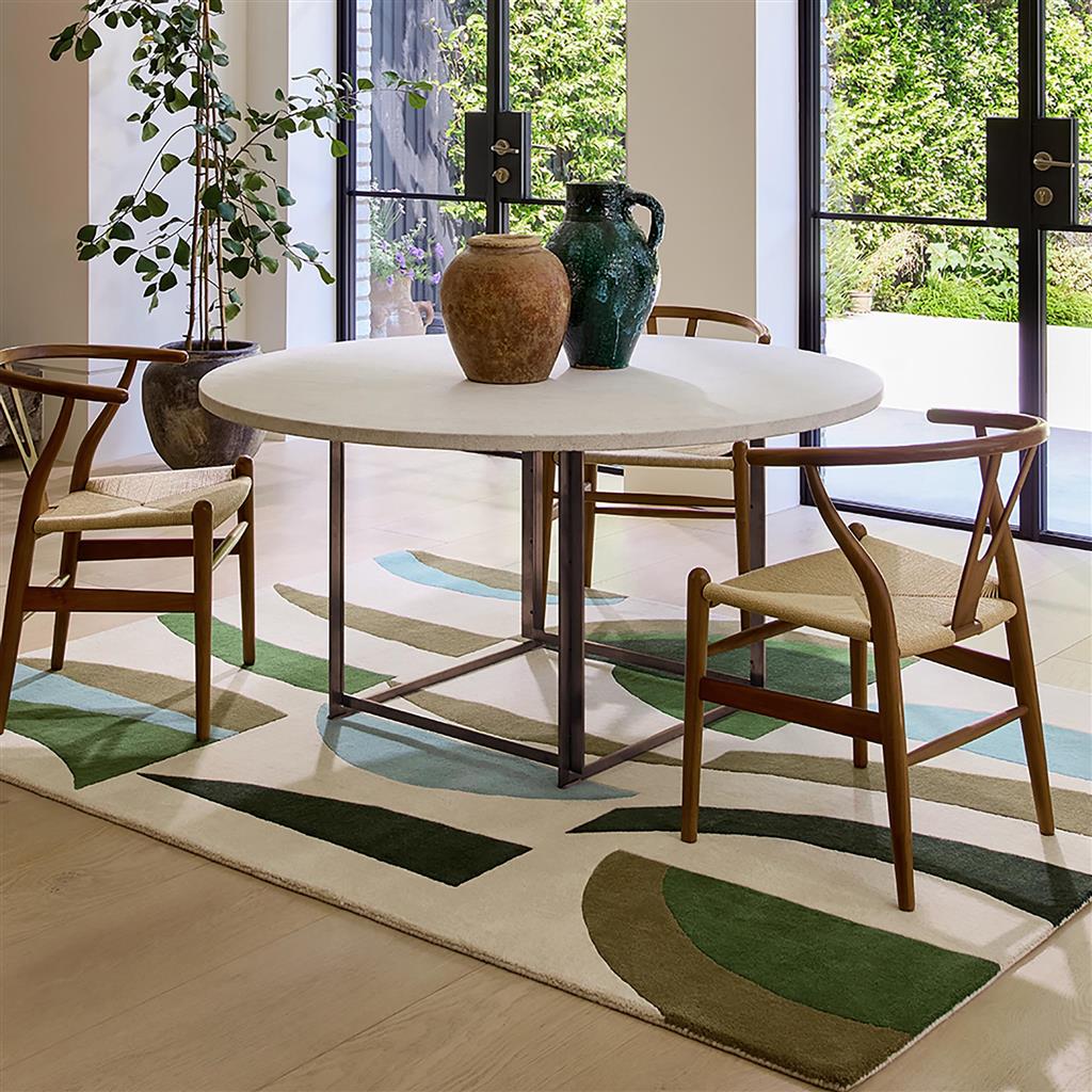 Tapete Torillo Esmeralda/Azul | Tamanho: 250 × 350 cm