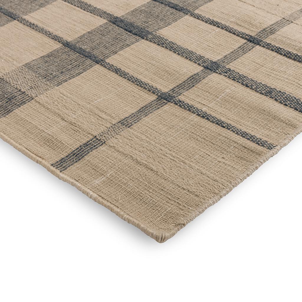 Tapete Exterior Zona Denim Check | Tamanho: 200 × 280 cm