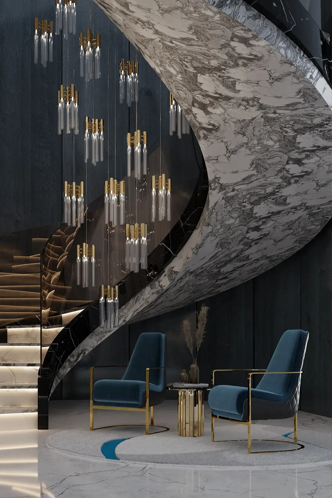 Candeeiro suspenso pináculo - 1