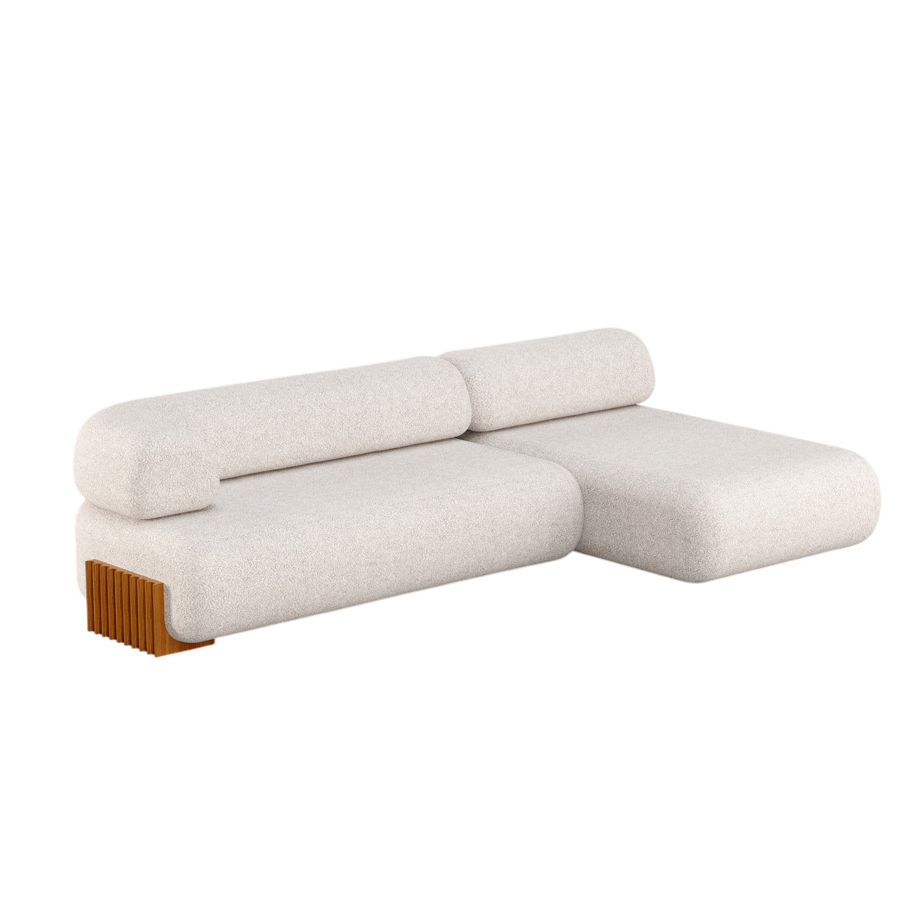 Sofá Modular em Madeira Carmel