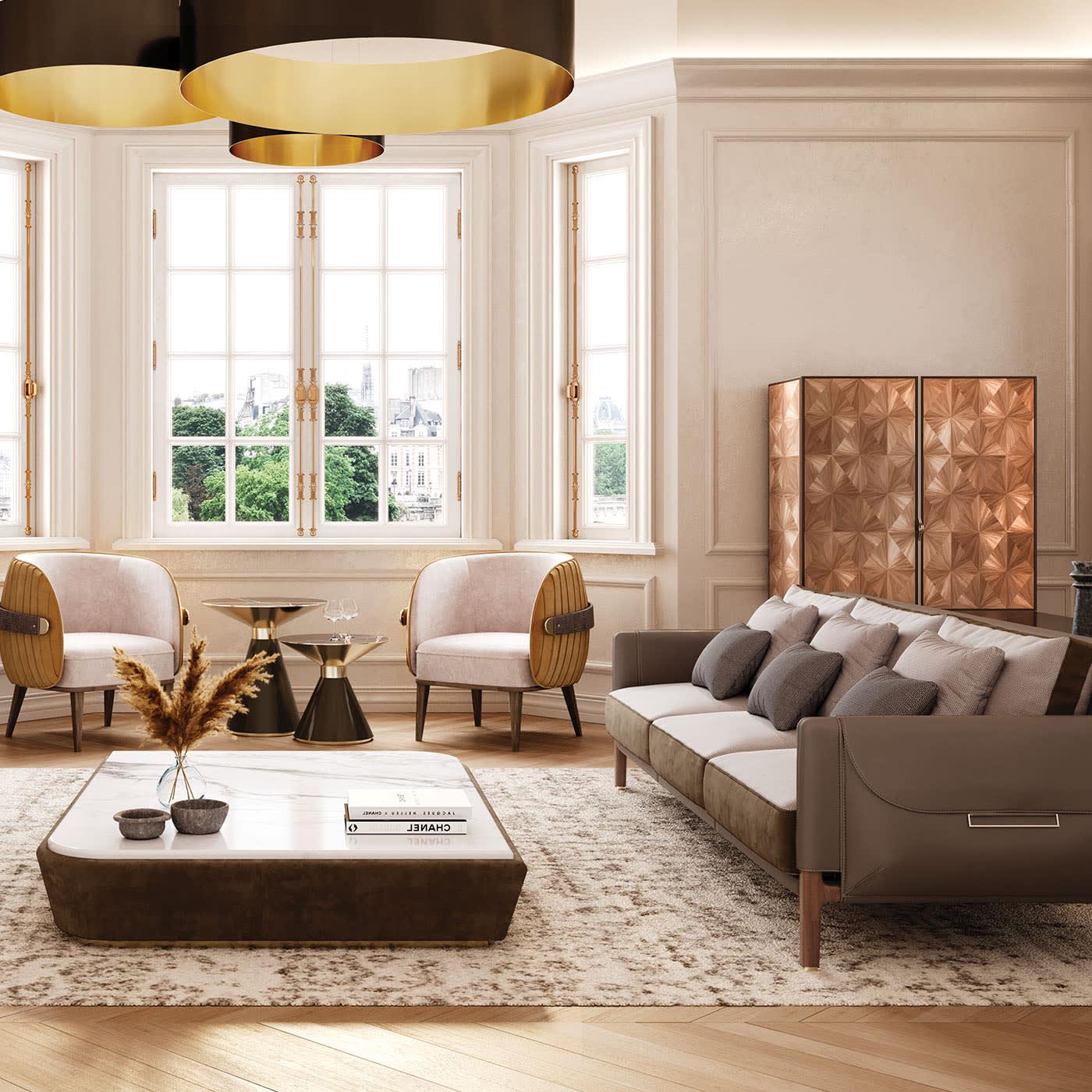 Sofá Italiano Moderno Amerigo