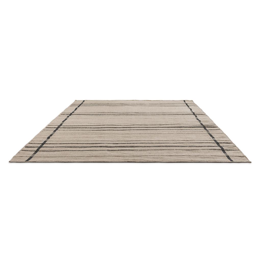 Tapete Exterior Zona Charcoal Line | Tamanho: 200 × 280 cm