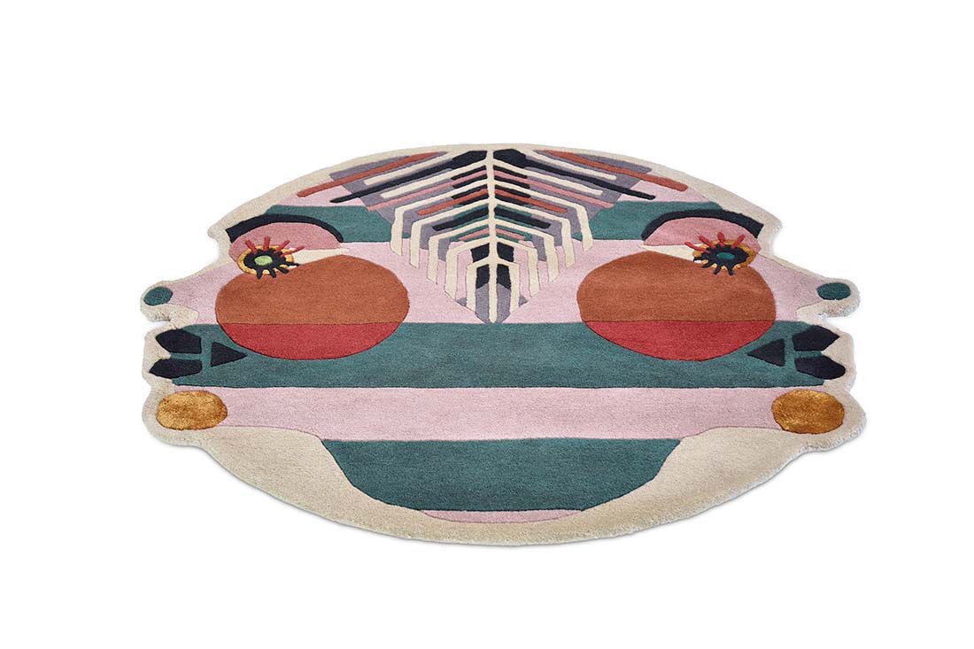 Tapete Círculo Zodiac Gémeos