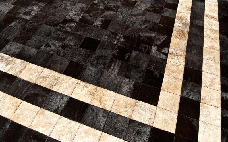 Tapete Pele de Vaca Lato | Tamanho: 140 × 200 cm