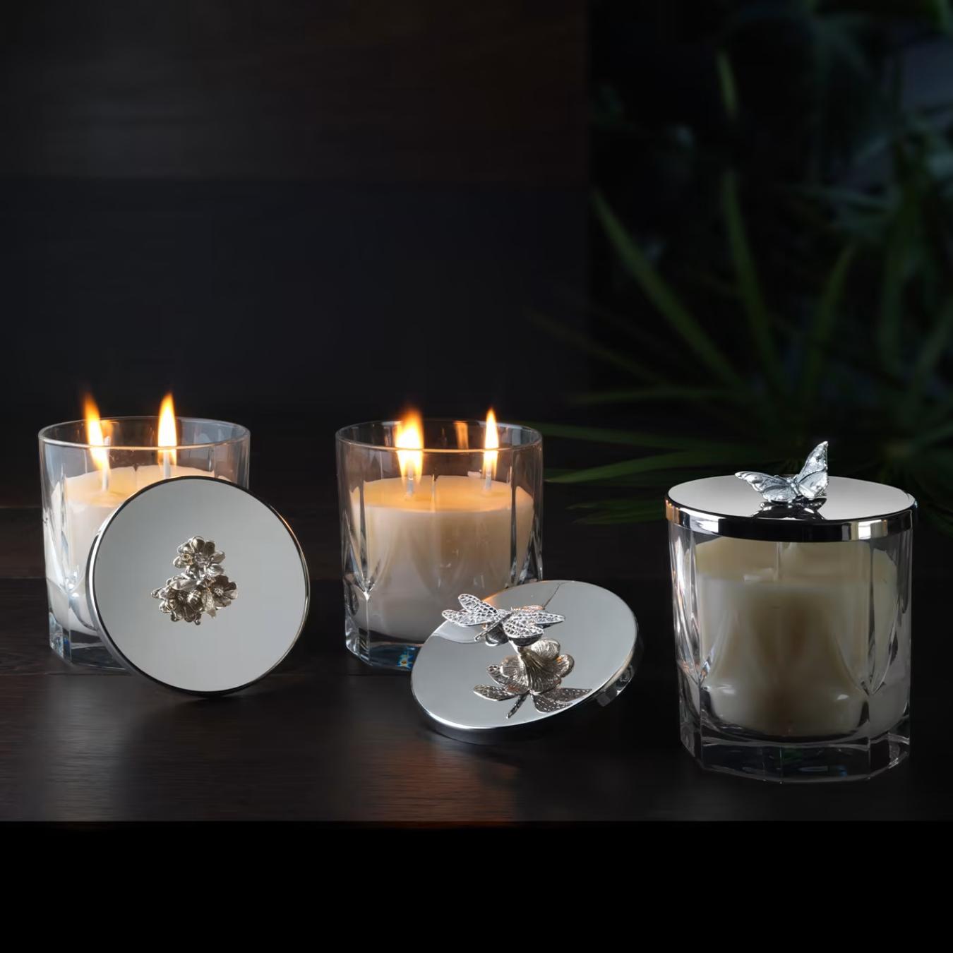 Vaso vela borboleta Spring
