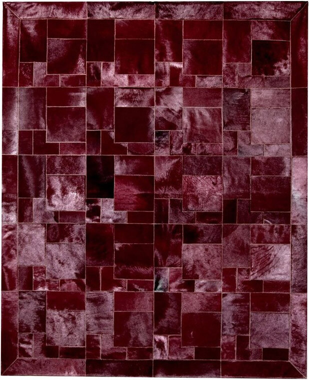 Tapete Pele de Vaca Puzzle col.8 | Tamanho: 220 × 300 cm