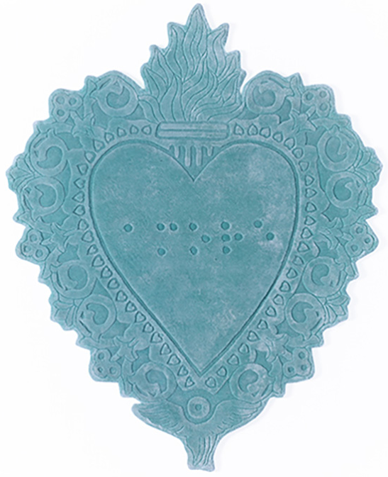 Tapete Devotion Turquesa