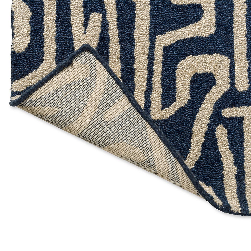 Tapete Exterior Melodic Azul | Tamanho: 200 × 280 cm