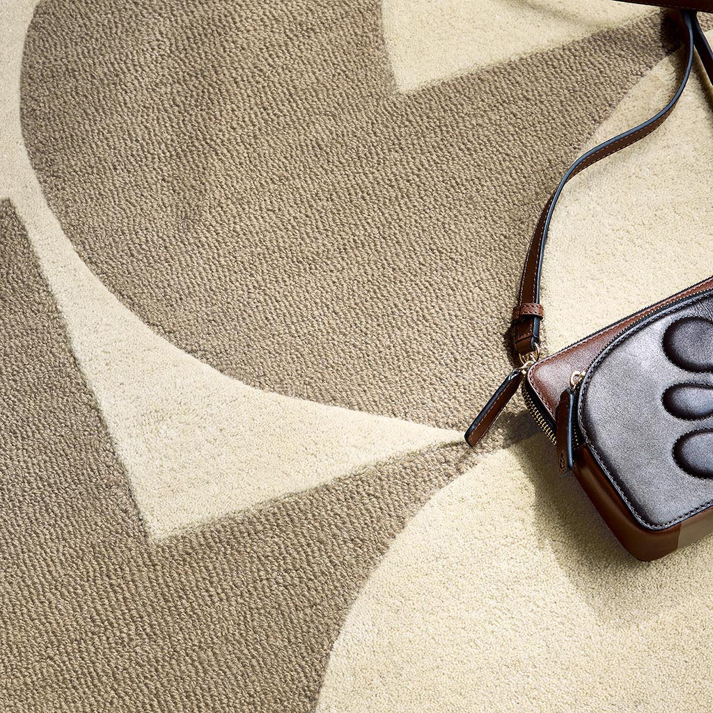 Tapete Prism Flower Mushroom/Ecru