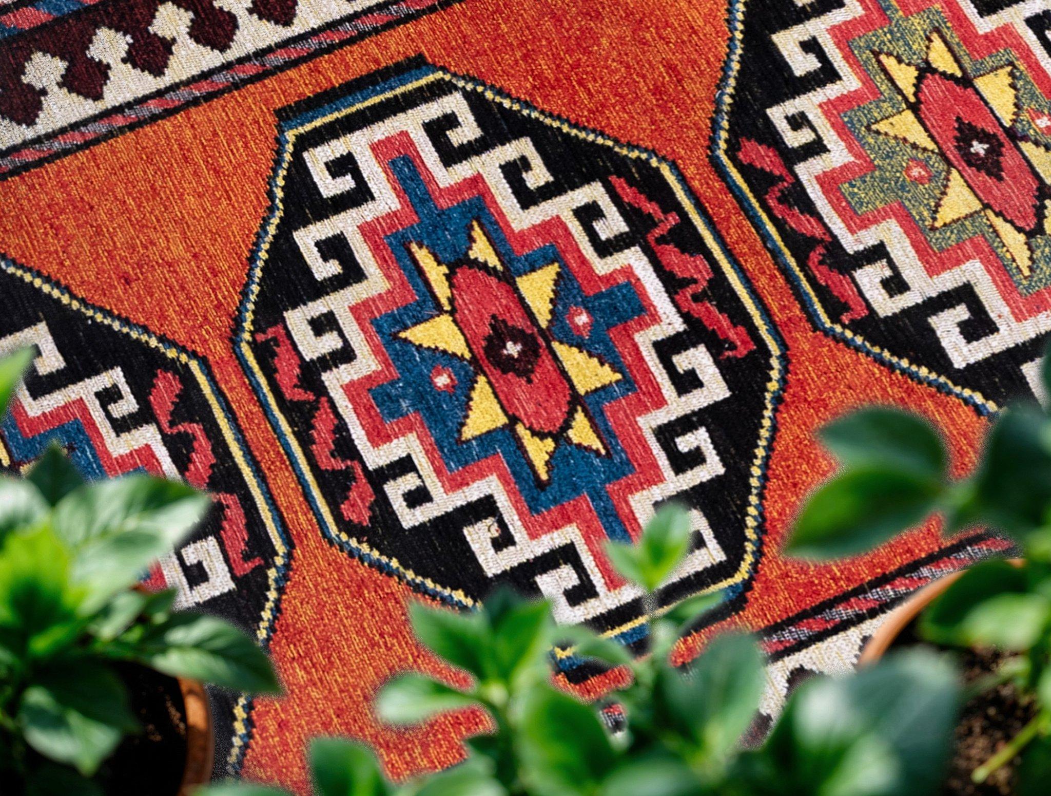 Tapete Red Mix 9844 | Tamanho: 140 × 200 cm
