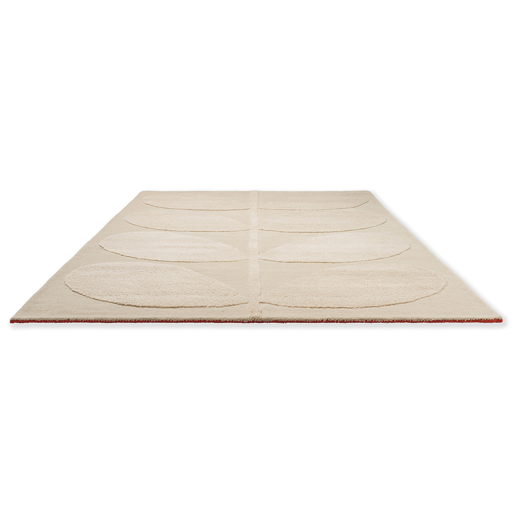 Tapete Designer Lã Solid Stem Cru | Tamanho: 160 × 230 cm