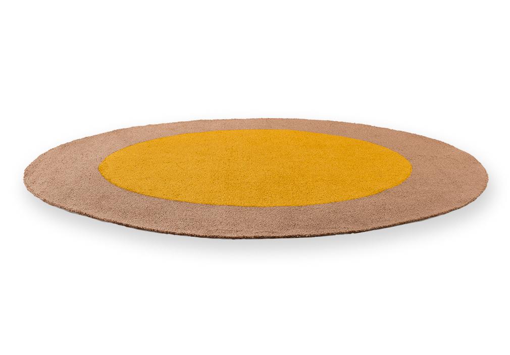 Tapete Exterior Redondo Festival Amarelo | Tamanho: Ø 150 cm Tapete Exterior Redondo Festival Amarelo | Tamanho: Ø 150 cm