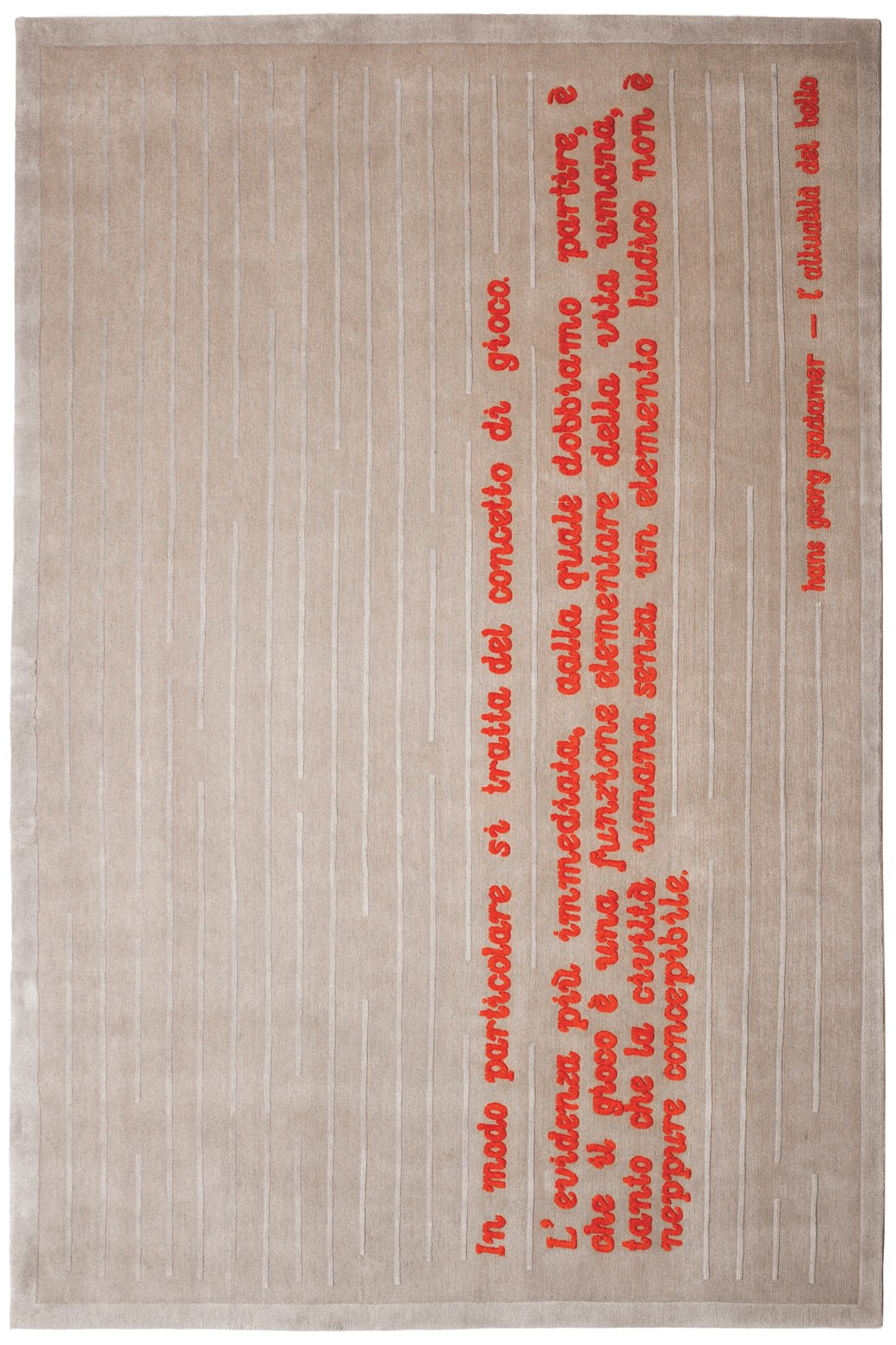 Tapete Filosofo Tecido à Mão