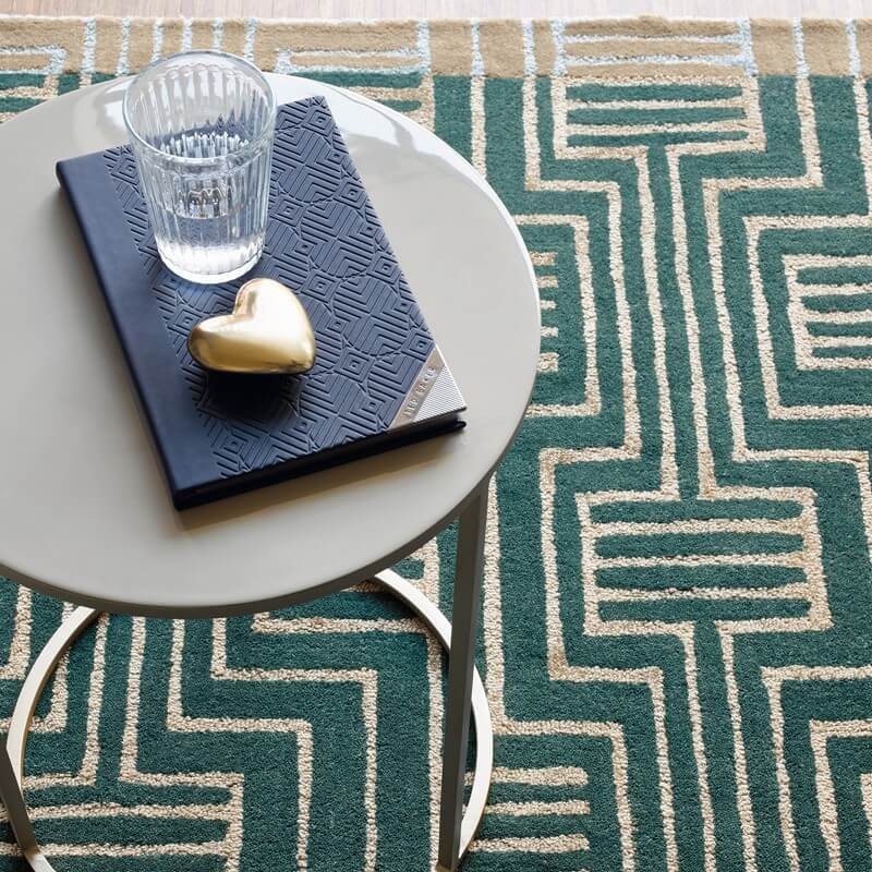 Tapete Kinmo Verde | Tamanho: 200 × 280 cm