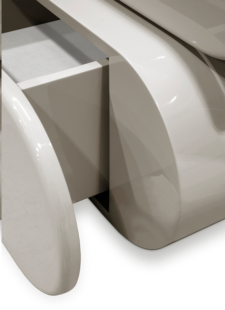 Mesa de cabeceira pequena Nimbus