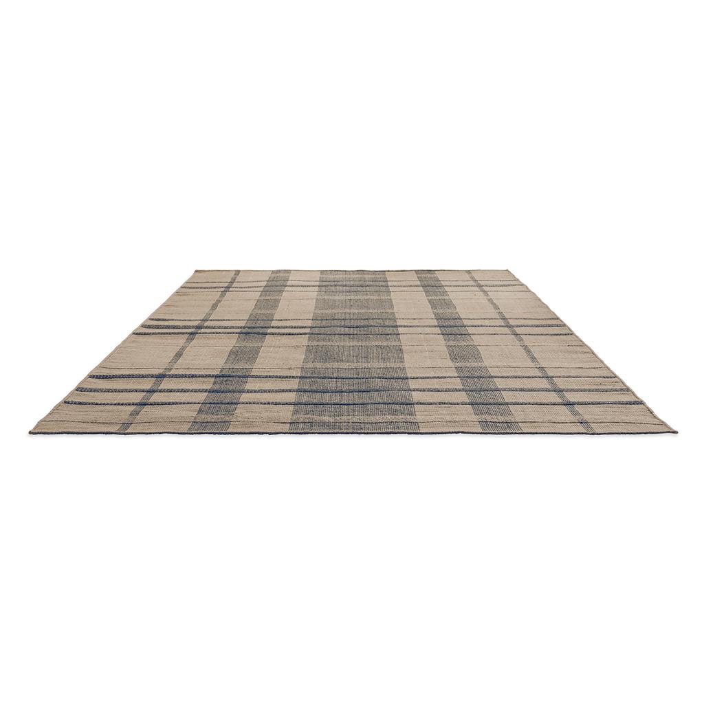 Tapete Exterior Zona Denim Check | Tamanho: 200 × 280 cm