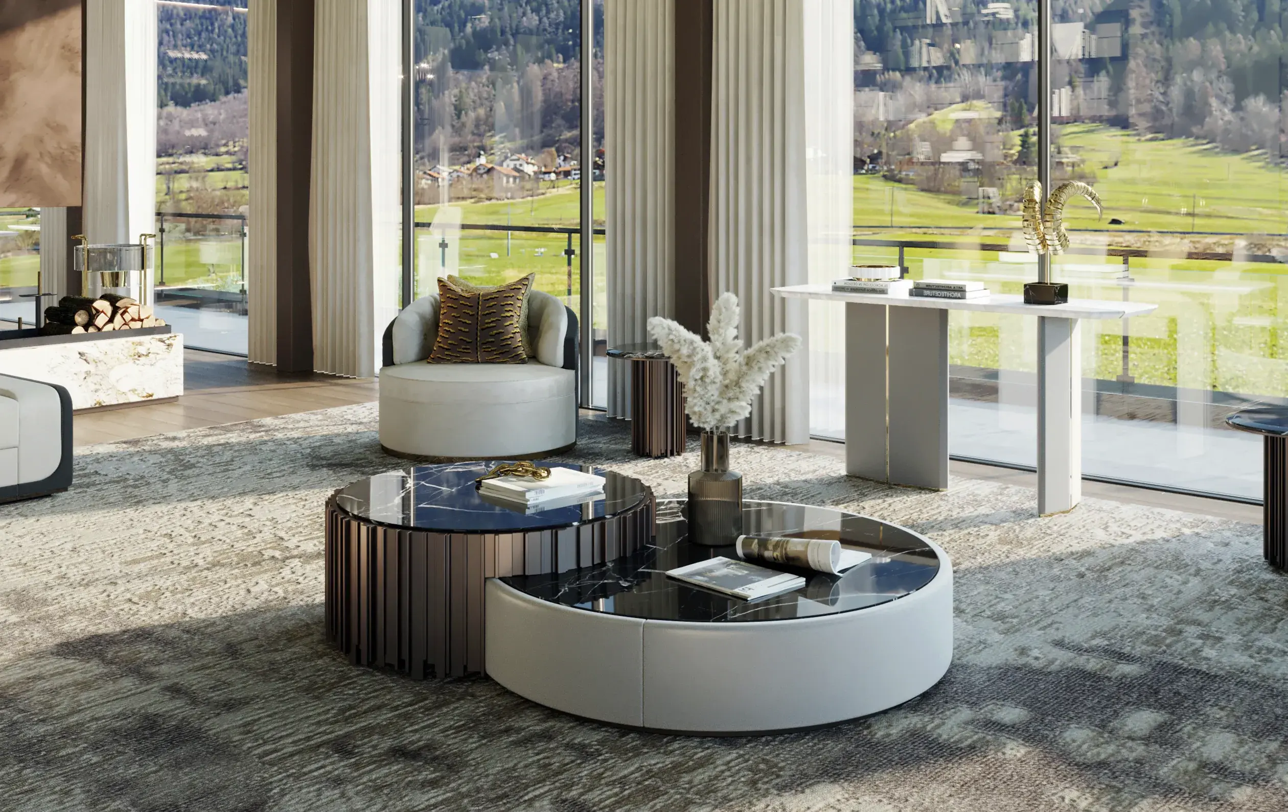 Mesa de Centro Imperial Set I - 5