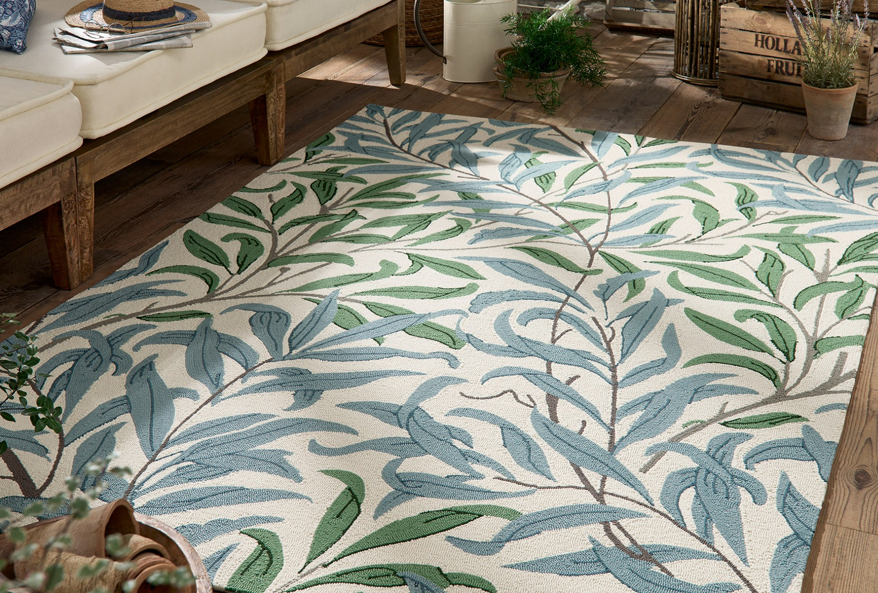 Tapete Willow B. Leafy Arb. Exterior | Tamanho: 160 × 230 cm