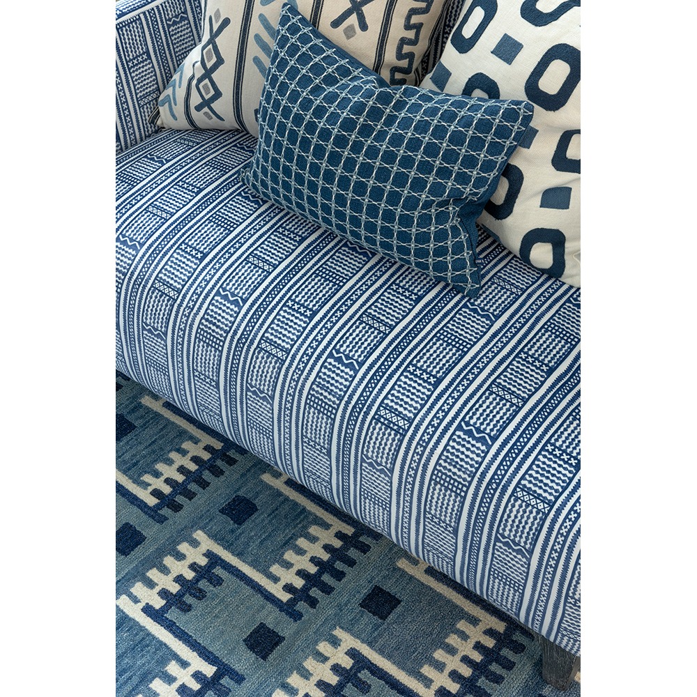 Almofada Maliana Indigo 50 × 35