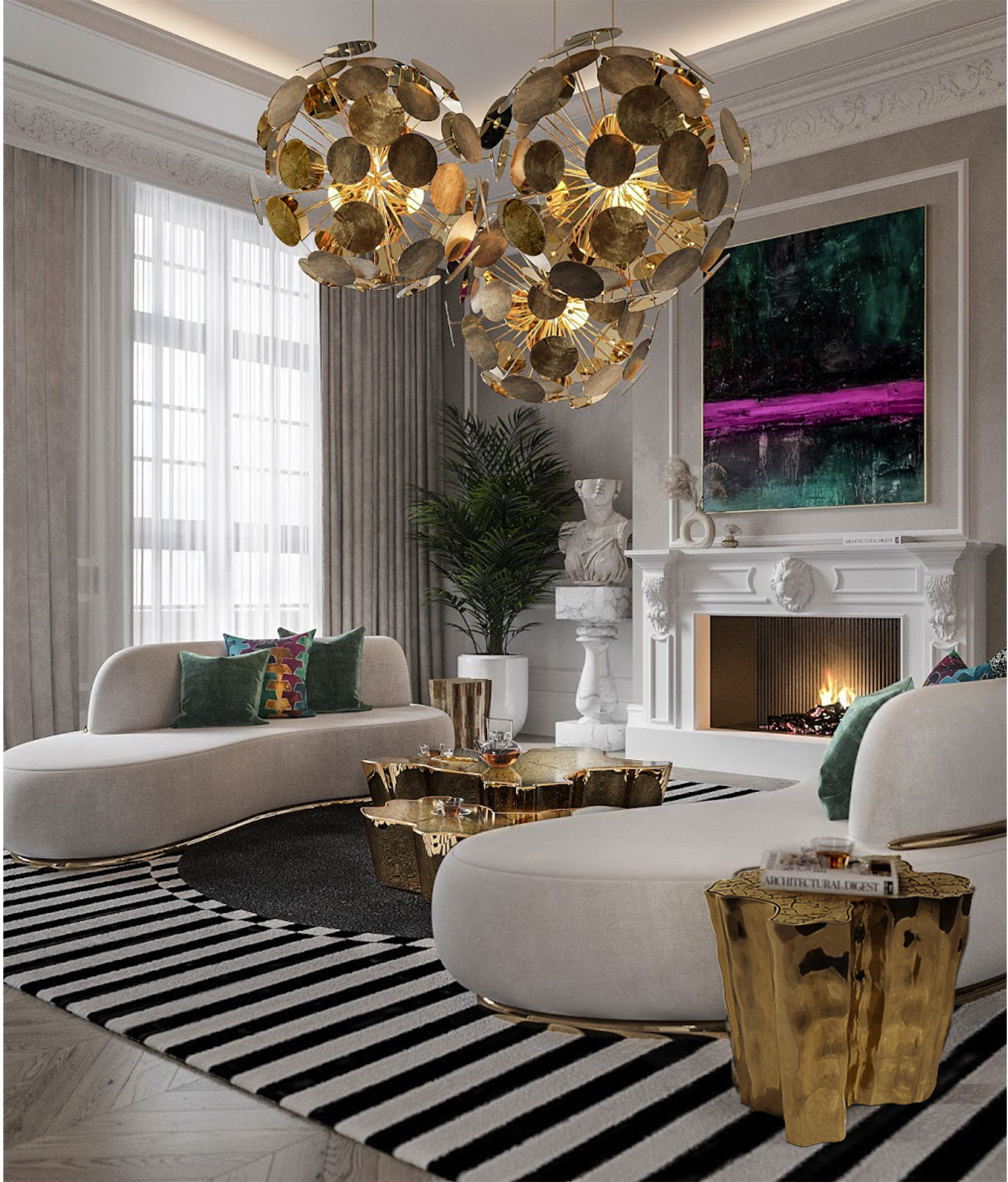 Candeeiro suspenso Gravity