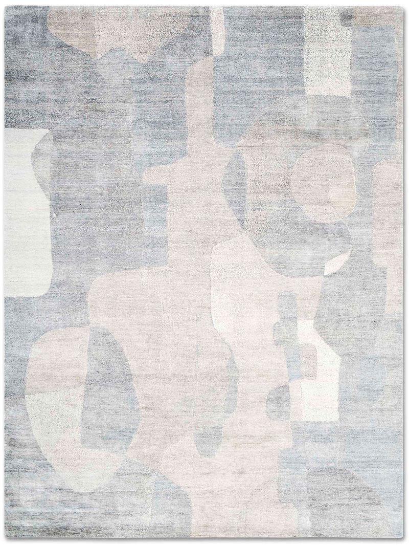 Tapete Snow Prateado Luxury