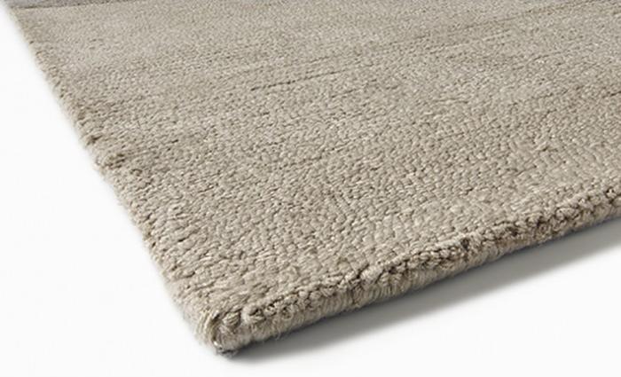 Tapete Triangles Bege Tufado à Mão | Tamanho: 250 × 300 cm