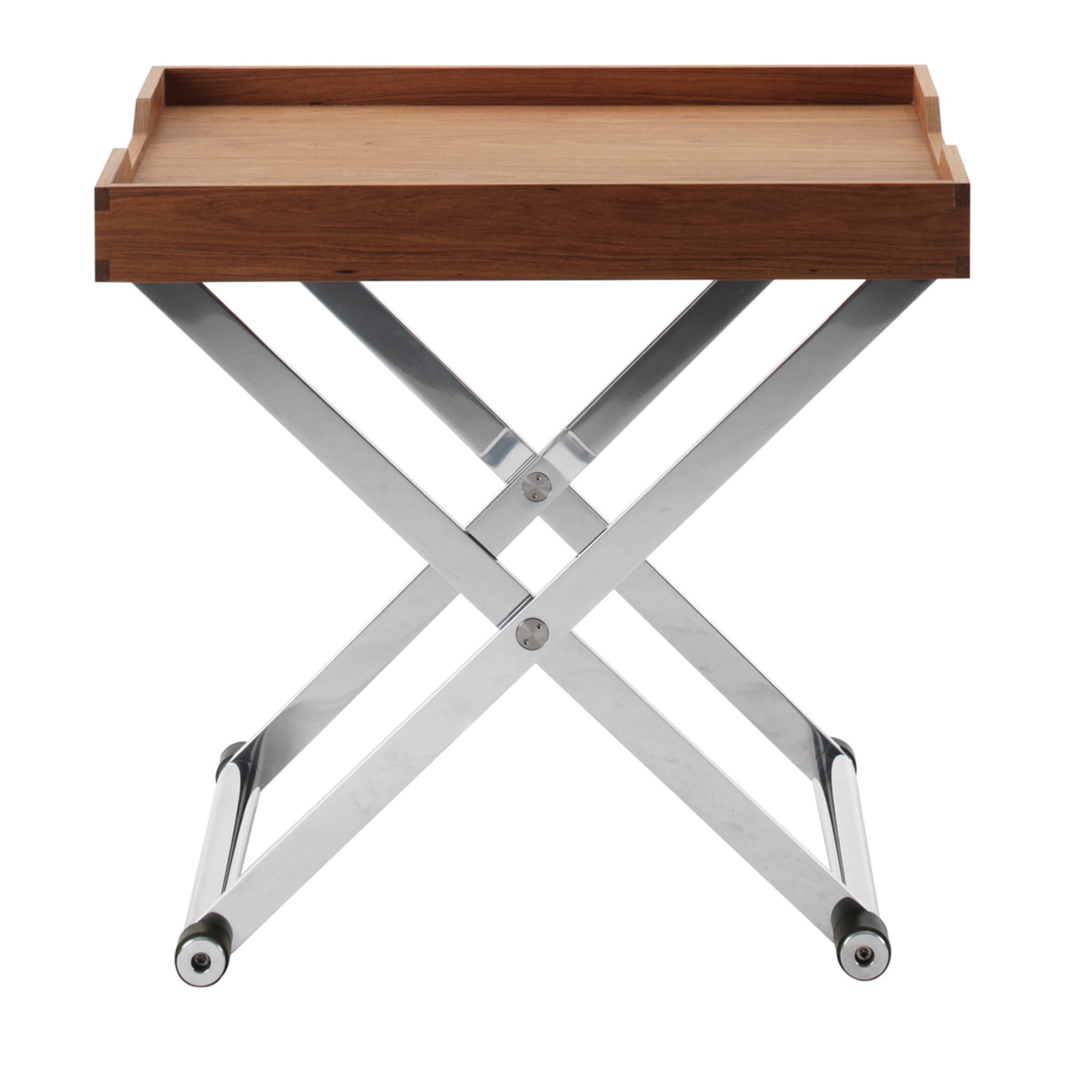 Mesa Dobrável Andrea | Material: Nogueira preta maciça Mesa Dobrável Andrea | Material: Nogueira preta maciça