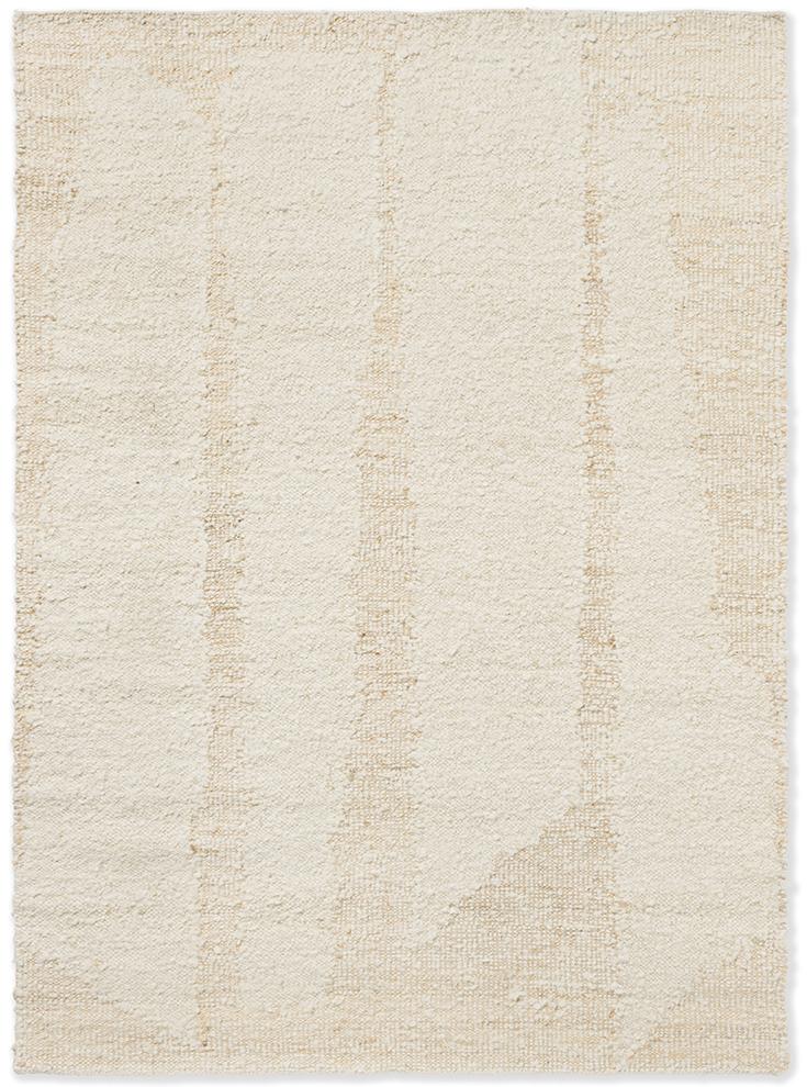 Tapete Craft Fundament Branco Lã | Tamanho: 200 × 280 cm Tapete Craft Fundament Branco Lã | Tamanho: 200 × 280 cm