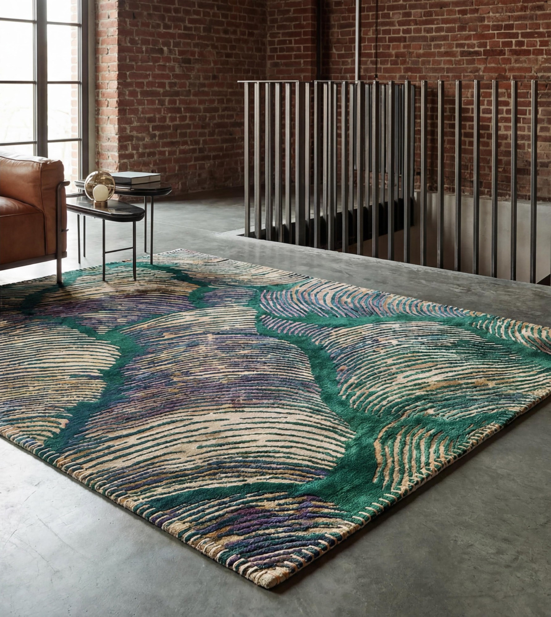 Tapete Emerald Labyrinth