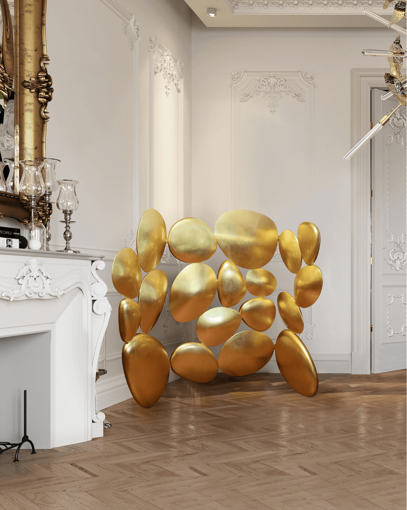 Biombo Golden Horizon