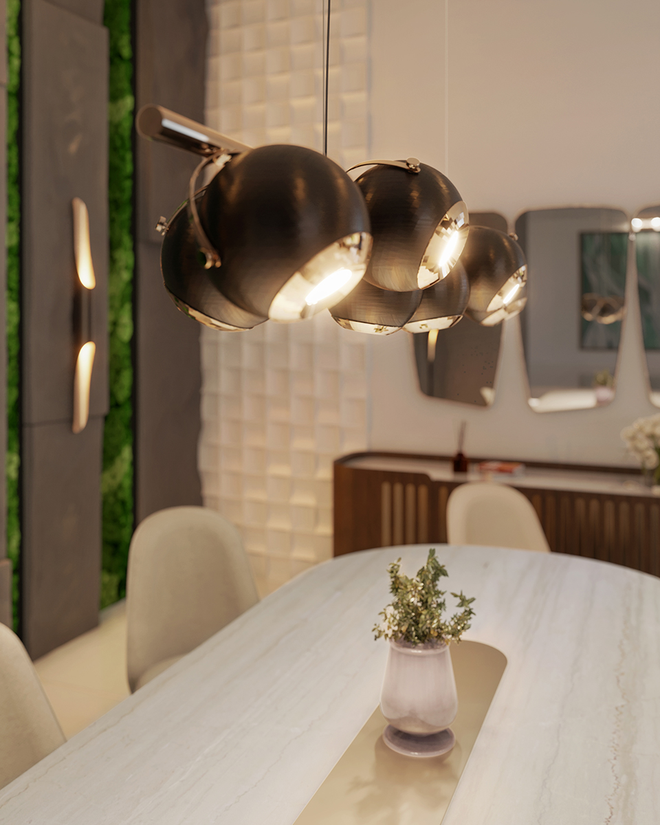 Candeeiro suspenso visionário - 1