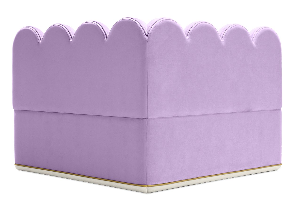 Sofá de canto Fluffy Cloud