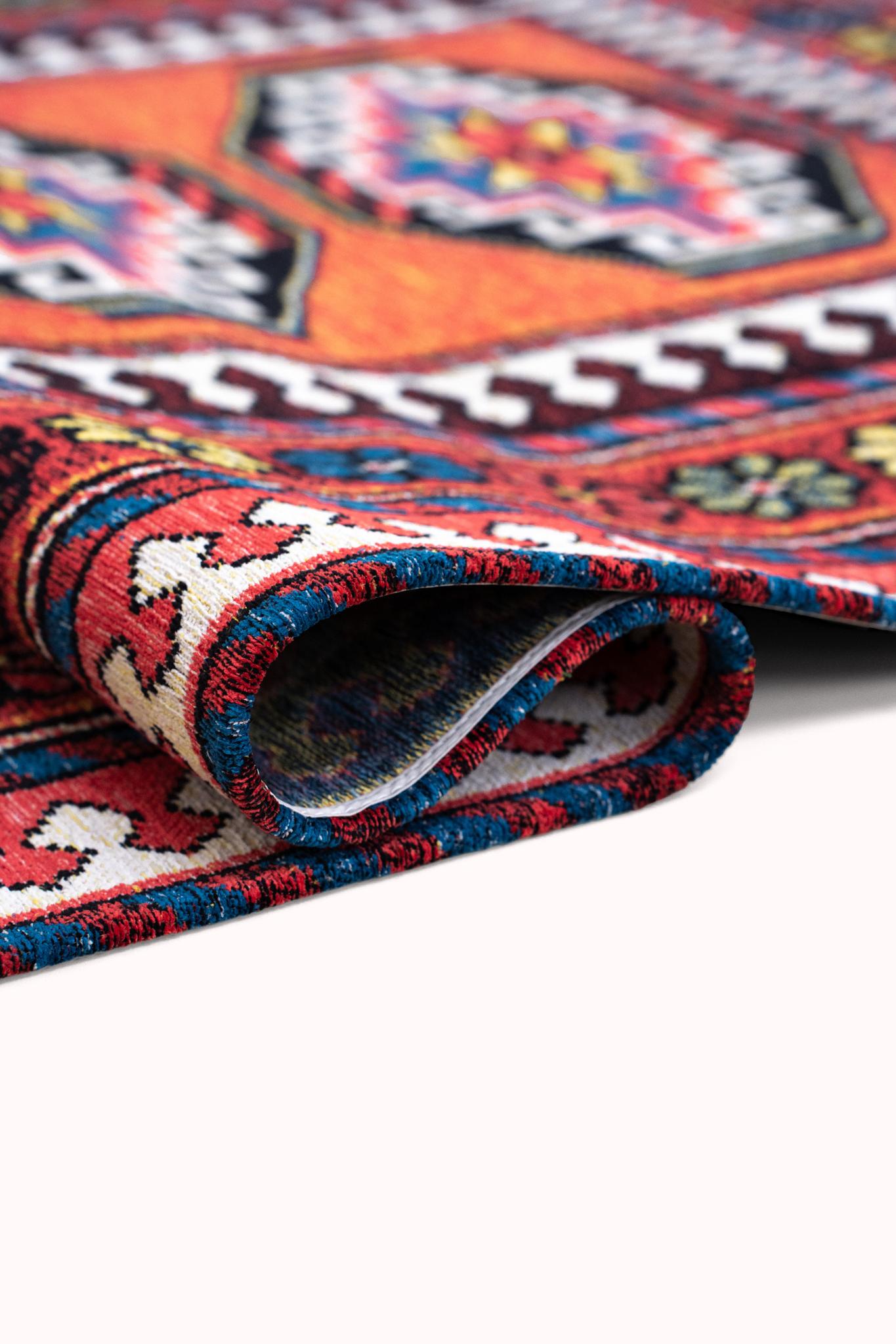 Tapete Red Mix 9844 | Tamanho: 140 × 200 cm