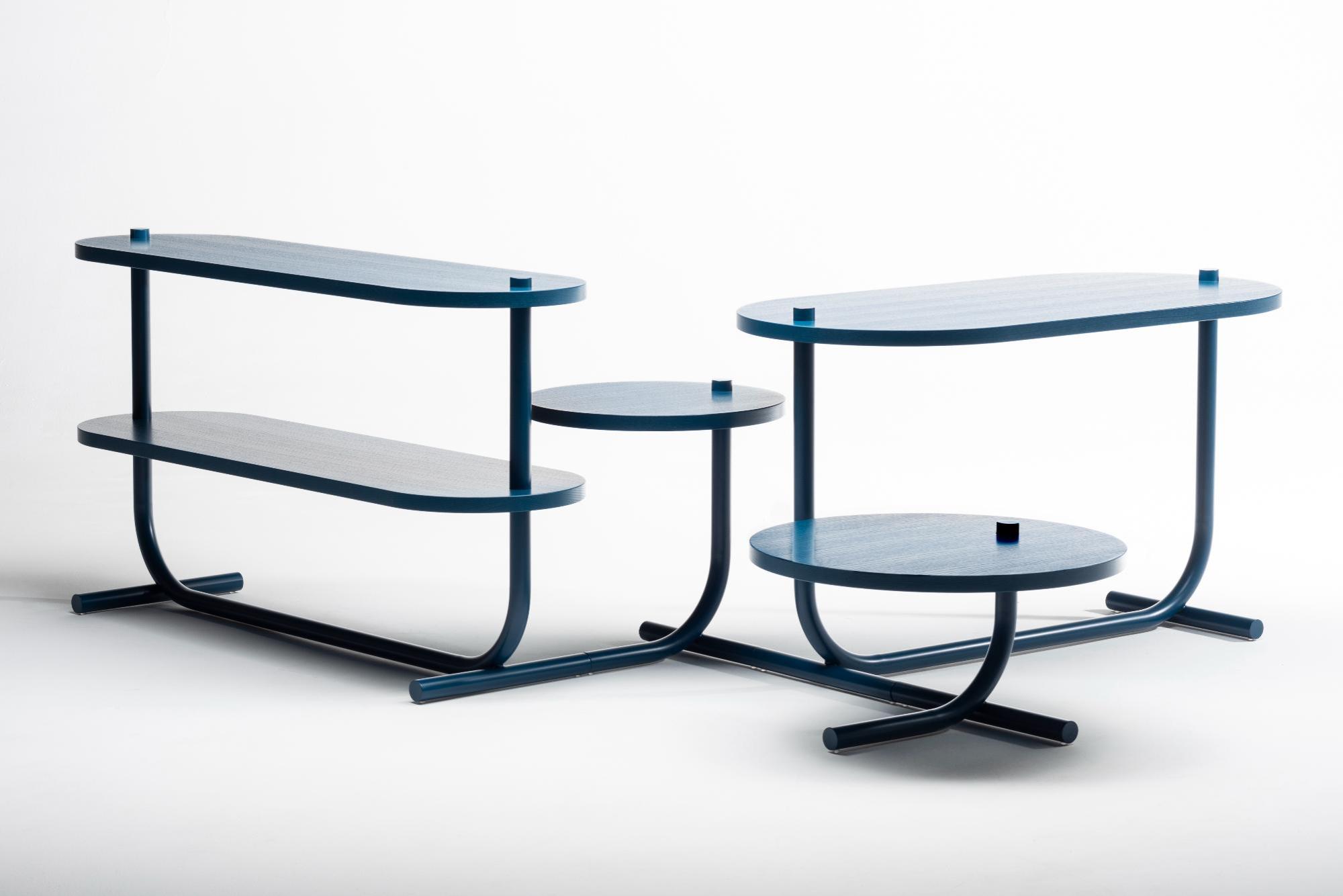 Mesa de Centro Bubalus Azul