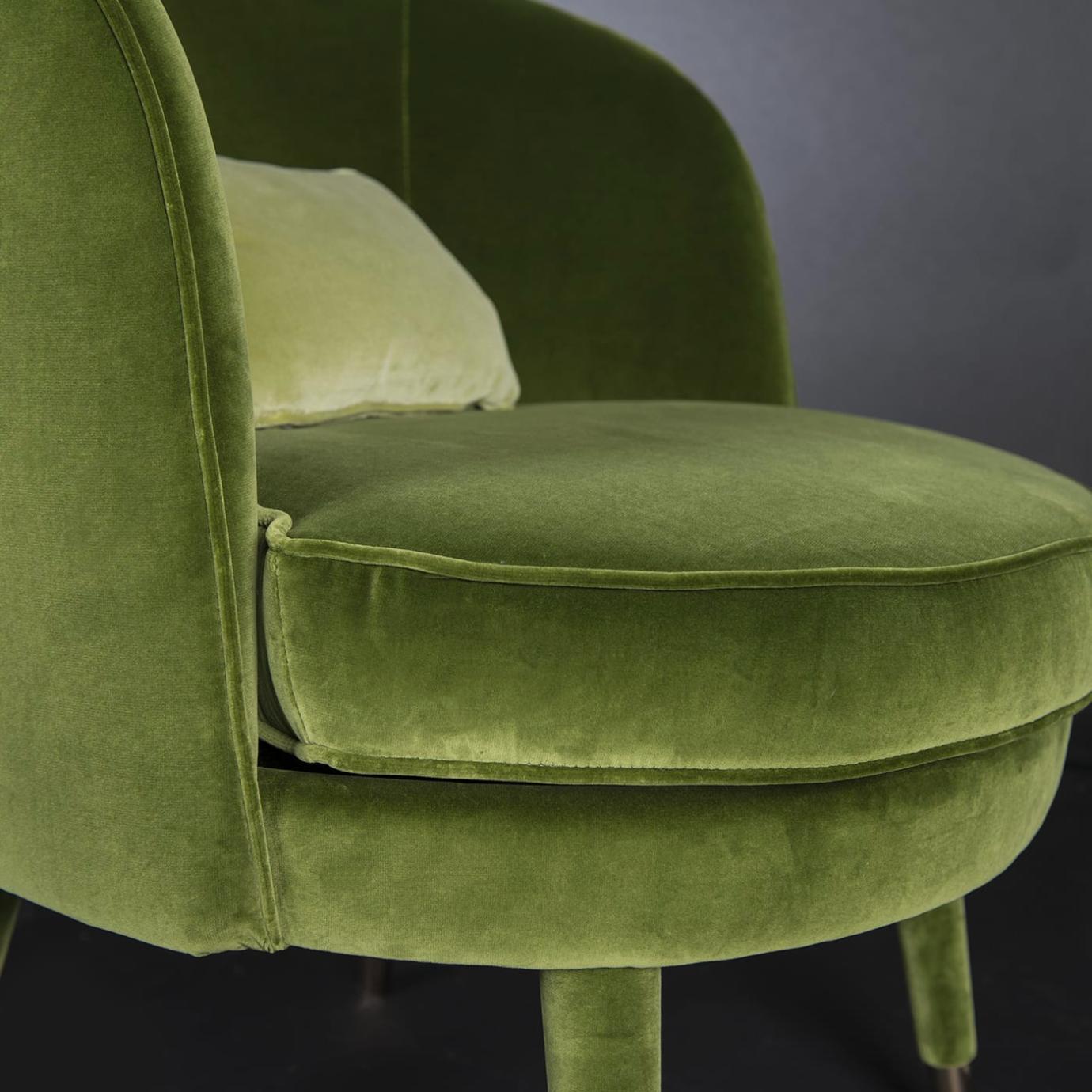 Poltrona Vivien Verde Oliva