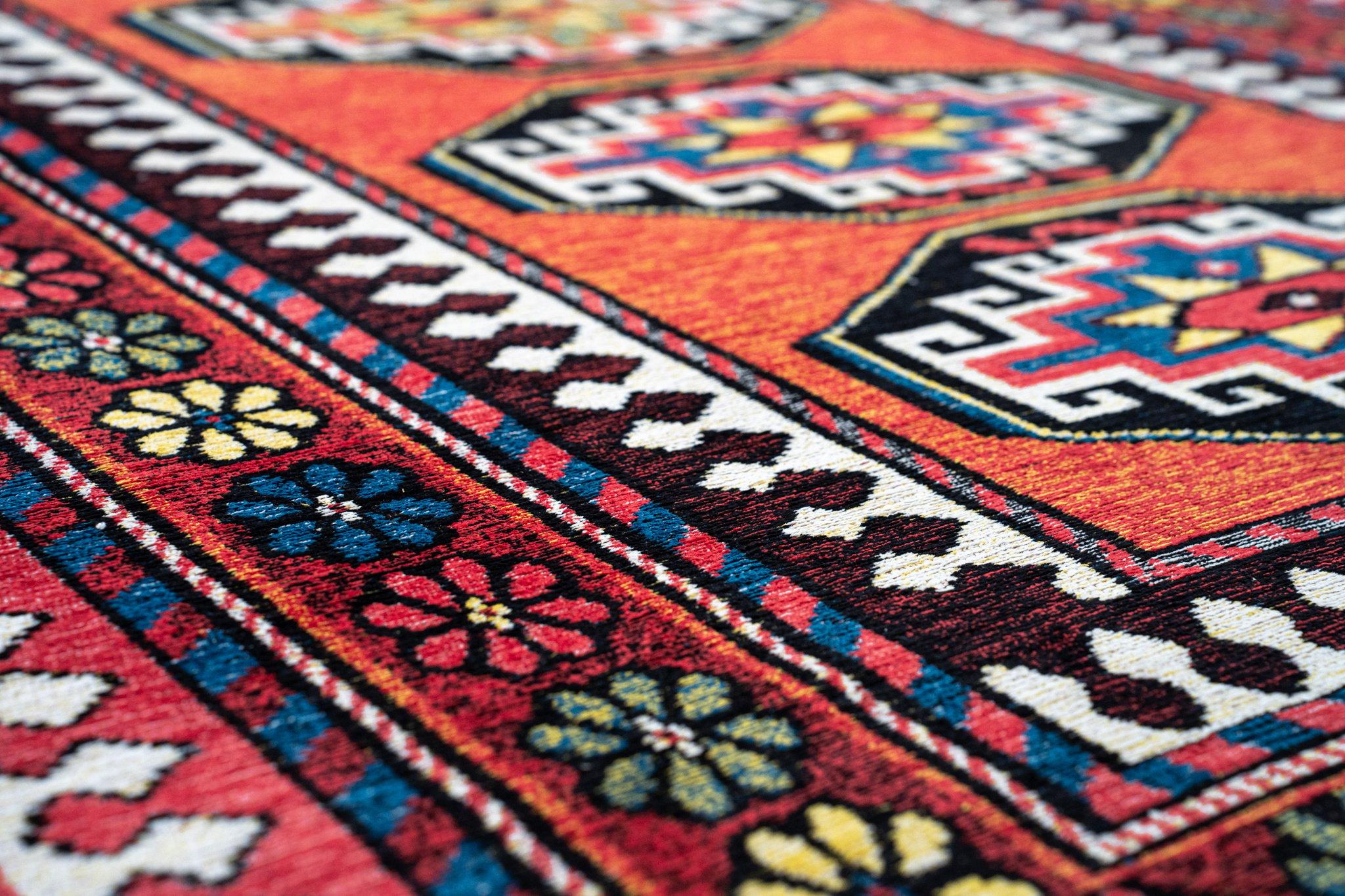 Tapete Red Mix 9844 | Tamanho: 140 × 200 cm