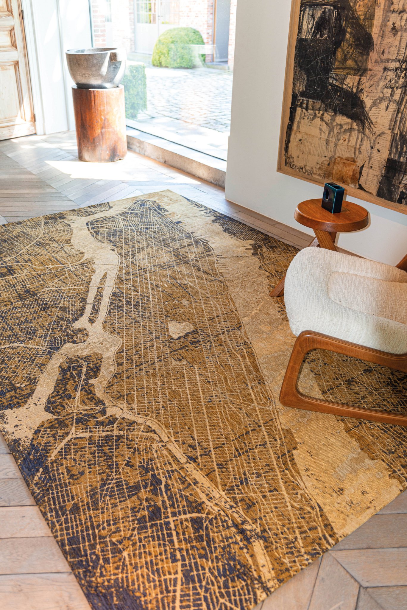 Tapete Gatsby Dourado 9315 | Tamanho: 200 × 280 cm